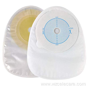 One Piece Stoma Colostomy Bag Hydrocolloid Material